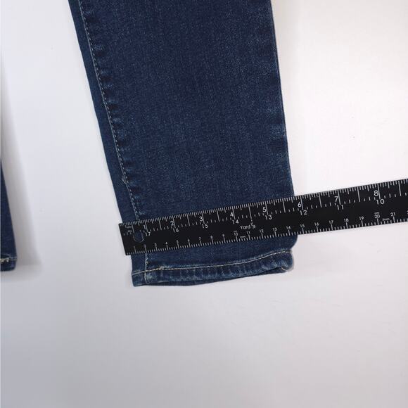 Lucky Brand Jeans Womens 4/27 Blue Ankle Lolita Skinny Dark Wash Denim Stretch - Picture 12 of 12